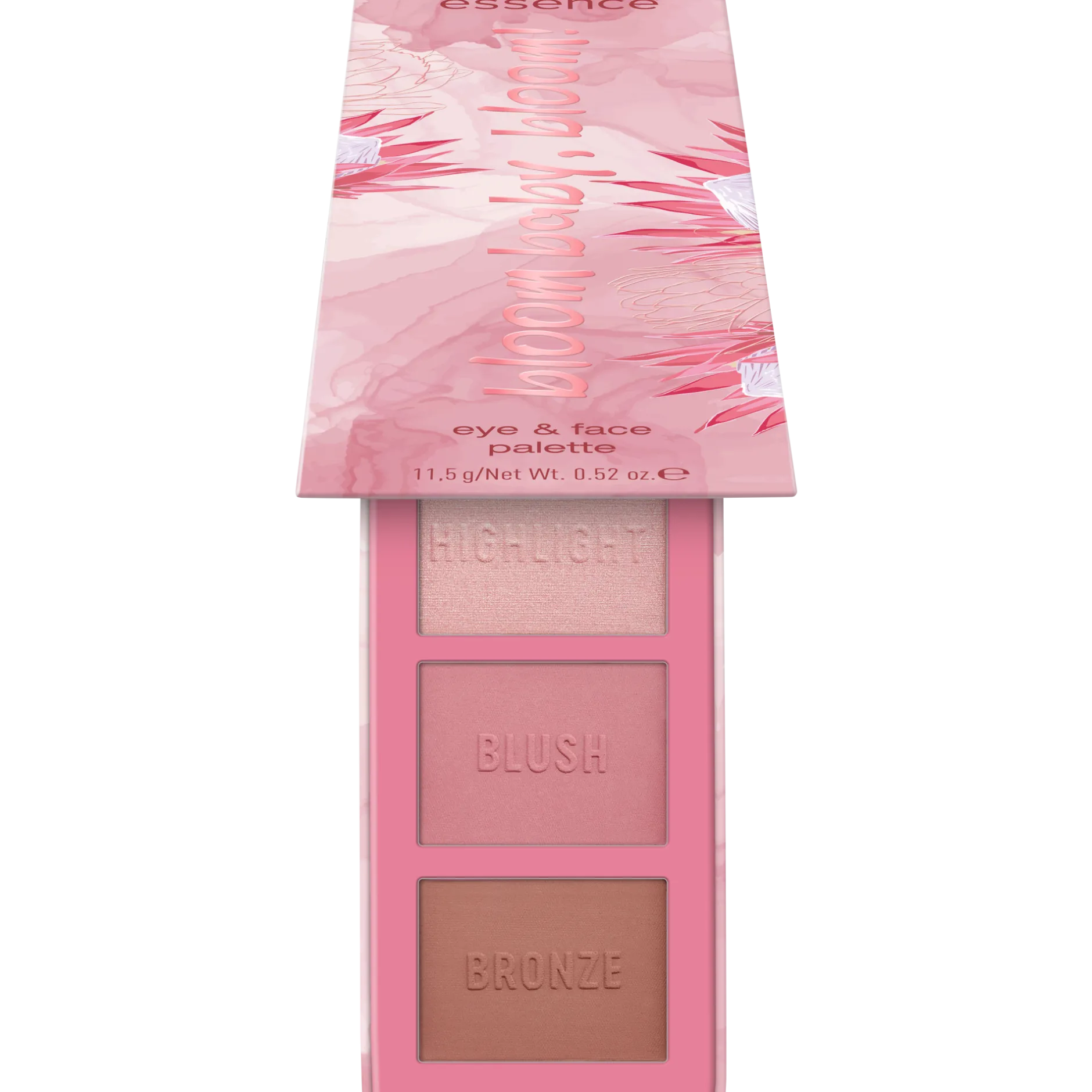 Oogschaduw|Blush^essence bloom baby, bloom! eye & face palette 02 - Bloom your own way