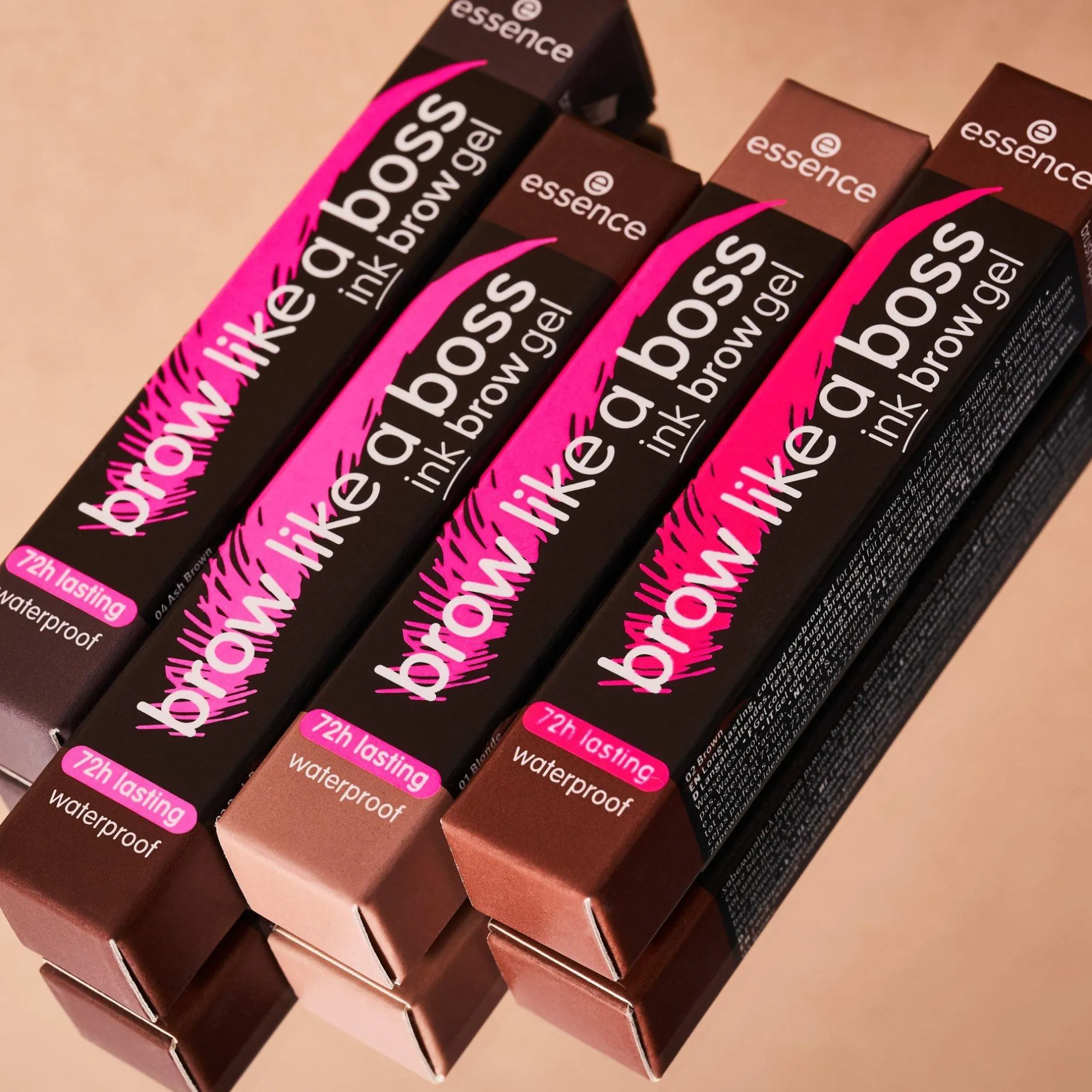 Wenkbrauwen^essence brow like a boss ink brow gel 02 - Brown