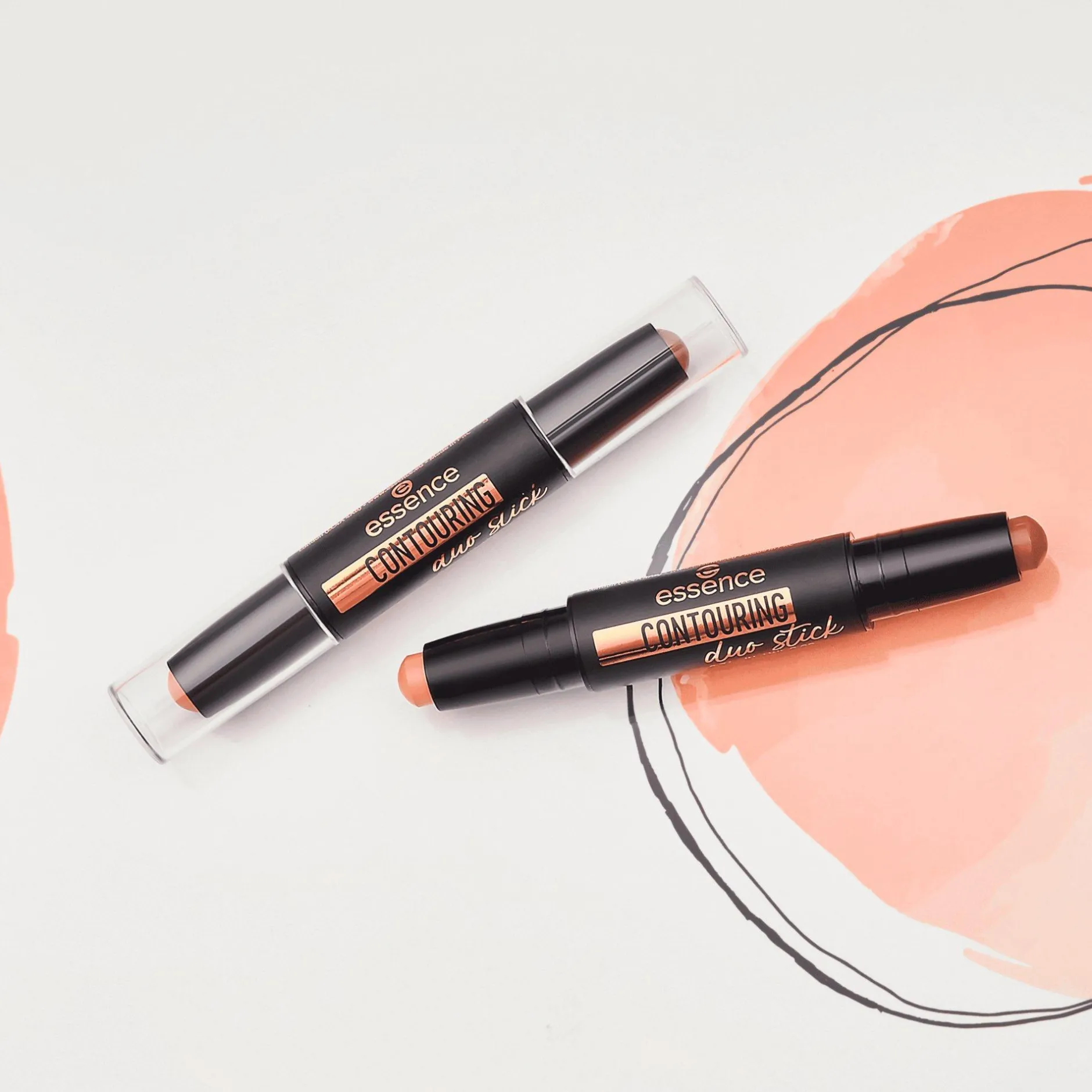 Contouring En Bronzer^essence CONTOURING duo stick 30 - medium
