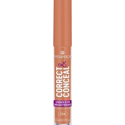 Concealer^essence CORRECT & CONCEAL verhelderende concealer voor onder de ogen 30 - Tan