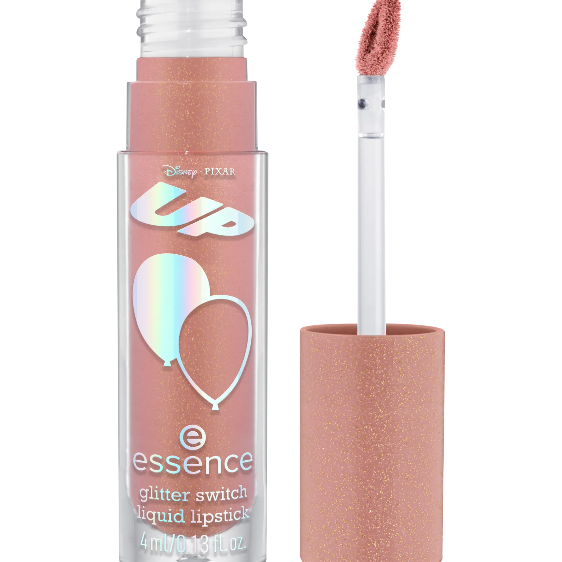 Lipstick^essence Disney Pixar Up glitter switch vloeibare lipstick 02 - Ellie's enchantment