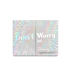 Oogschaduw^essence Don't Worry, be… mini oogschaduwpalet -