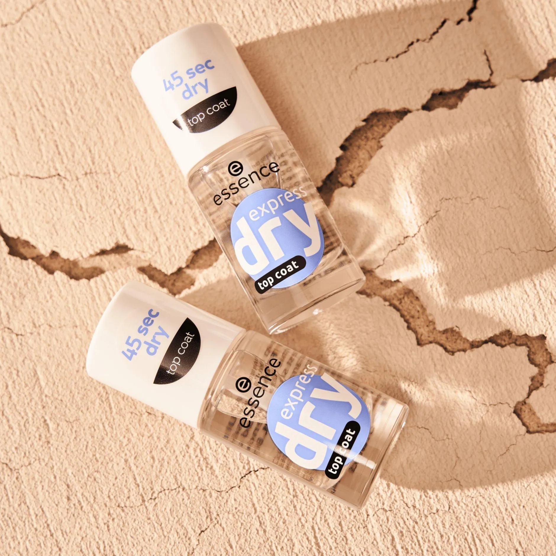 Top- En Basecoat^essence express dry topcoat