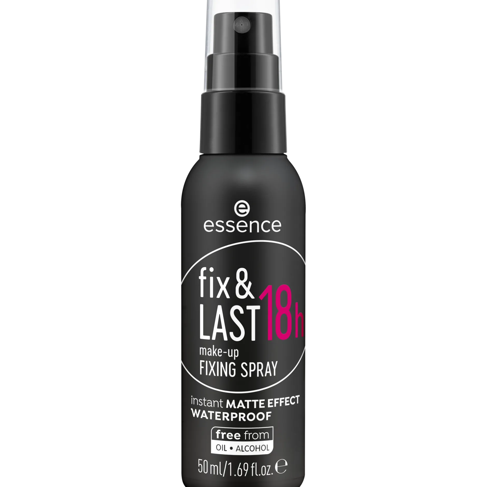 Primer En Fixing Sprays^essence fix & LAST 18h make-up fixeerspray