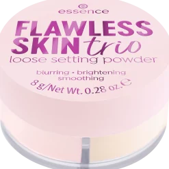 Poeder^essence FLAWLESS SKIN trio losse fixeerpoeder