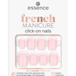 Nail Art^essence french MANICURE click-on kunstnagels 01 - Classic French