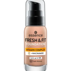 Foundation^essence FRESH & FIT FOUNDATION 50 - fresh almond