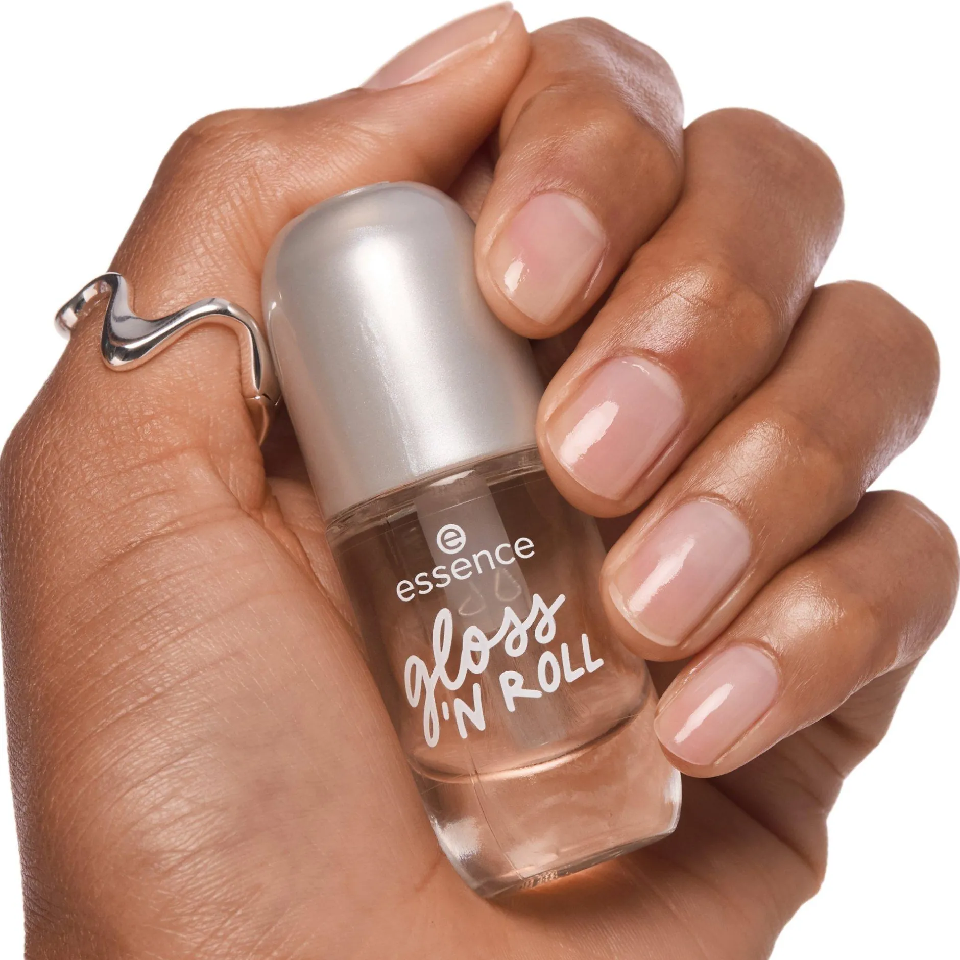 Nagellak^essence gel nail colour 01 - gloss 'N ROLL