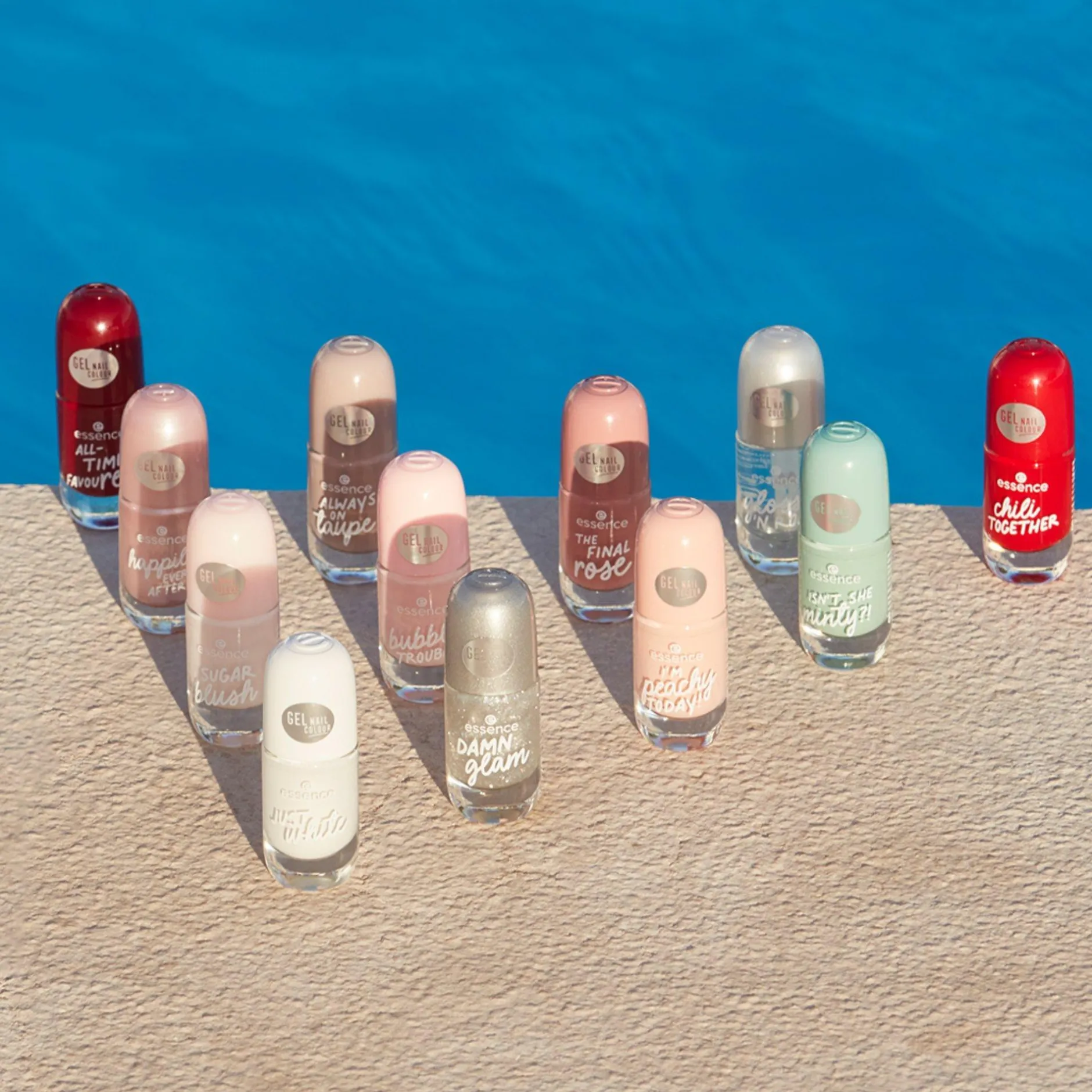 Nagellak^essence gel nail colour 16 - chili TOGETHER