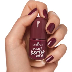Nagellak^essence gel nail colour 20 - PLEASE berry ME