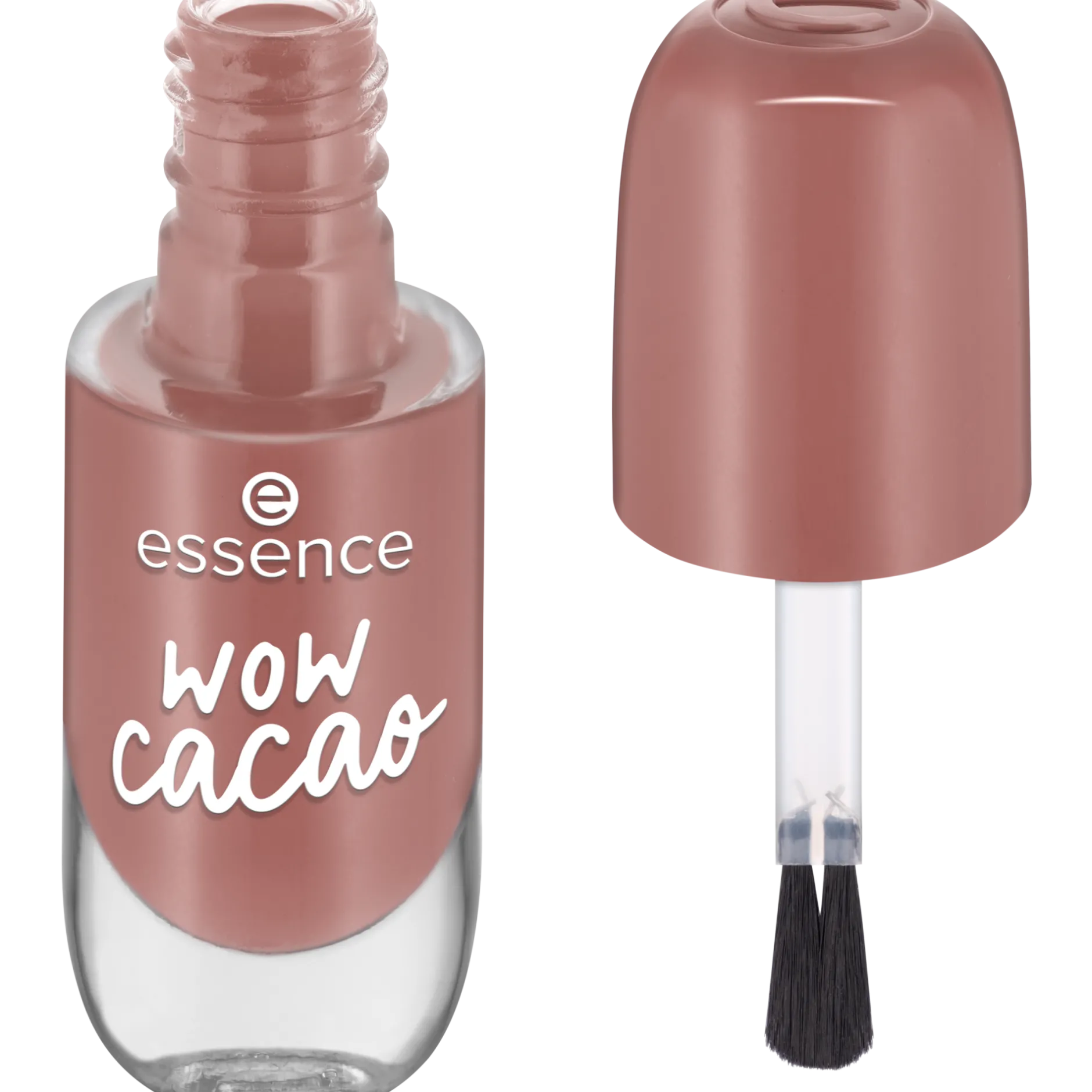 Nagellak^essence gel nail colour 26 - WOW cacao