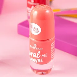 Nagellak^essence gel nail colour 52 - coral ME MAYBE