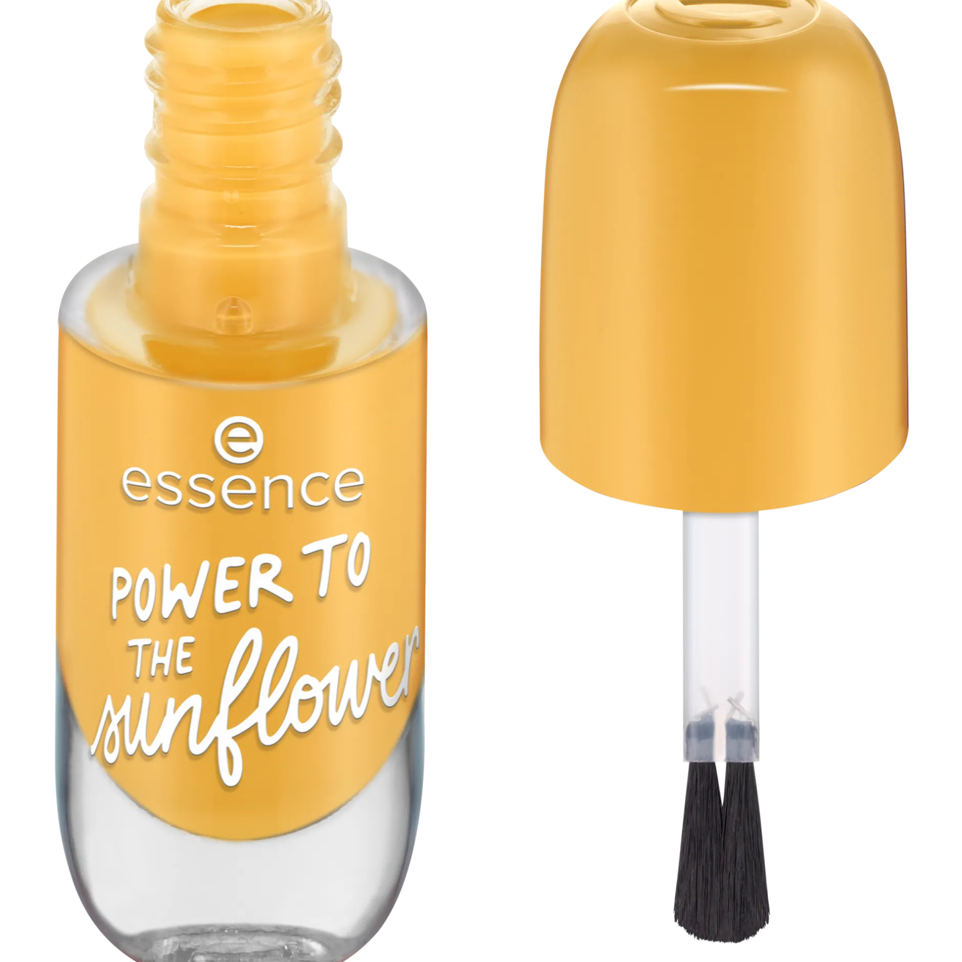 Nagellak^essence gel nail colour 53 - POWER TO THE sunflower