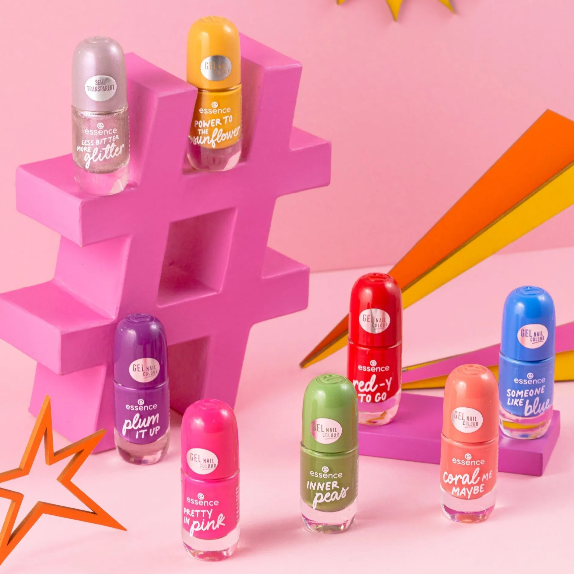 Nagellak^essence gel nail colour 53 - POWER TO THE sunflower