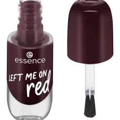 Nagellak^essence gel nail colour 72 - LEFT ME ON red