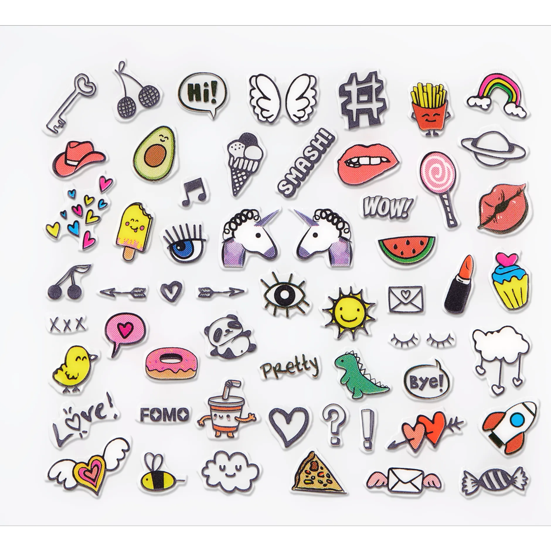 Nail Art^essence happiness looks good on you nagelsticker -