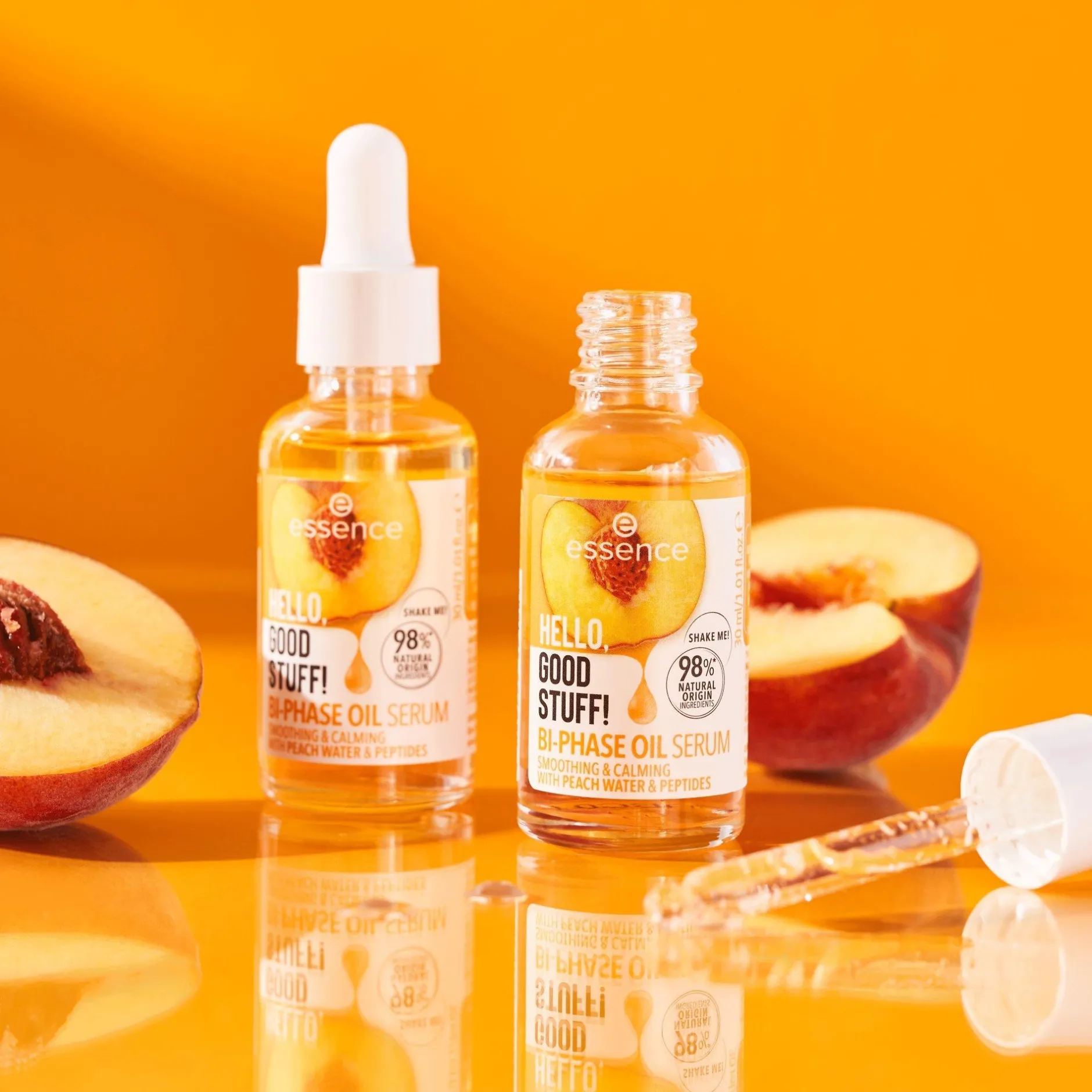 Gezichtsverzorging^essence HELLO, GOOD STUFF! BI-PHASE OIL SERUM