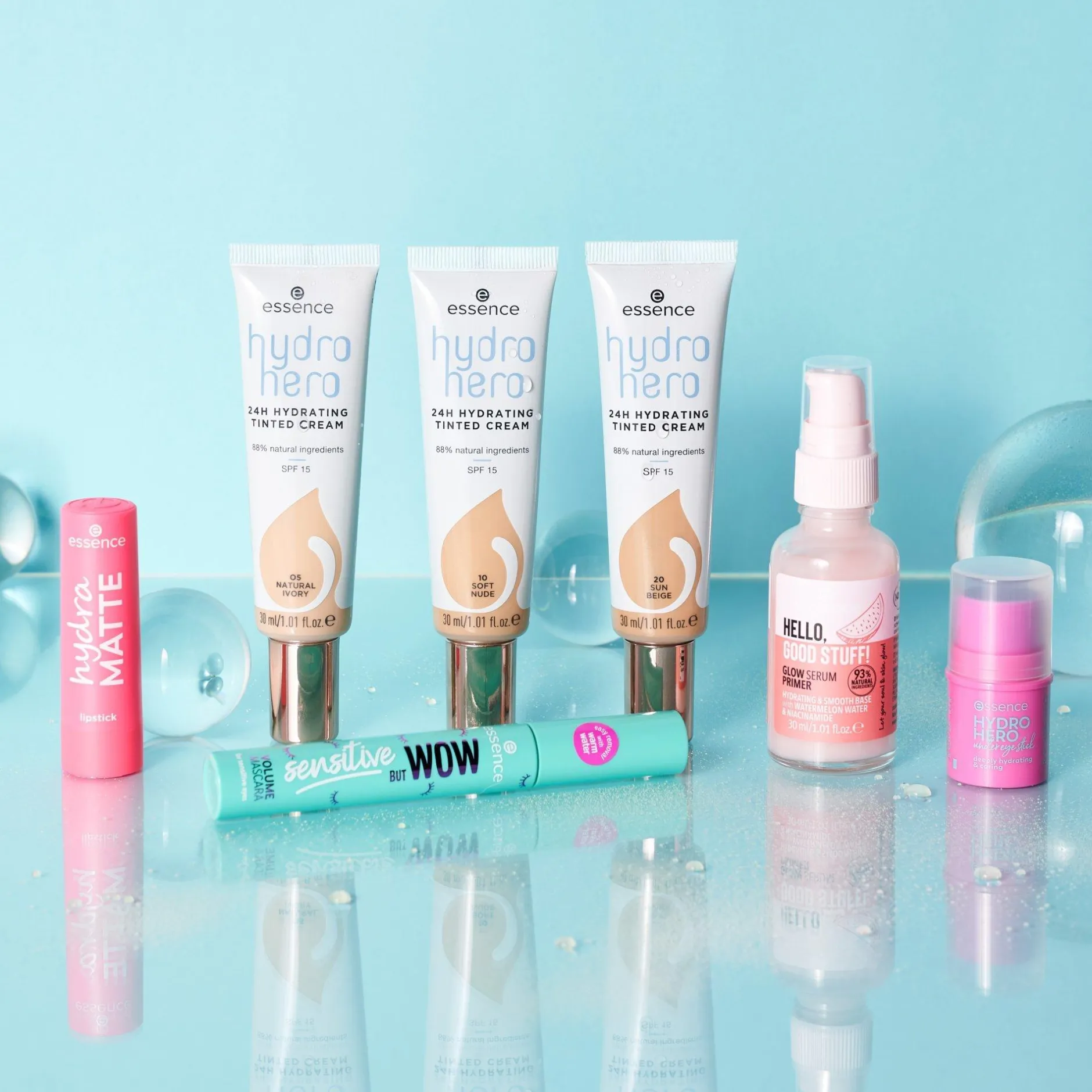 Gezichtsverzorging|Primer En Fixing Sprays^essence HELLO, GOOD STUFF! GLOW SERUM PRIMER