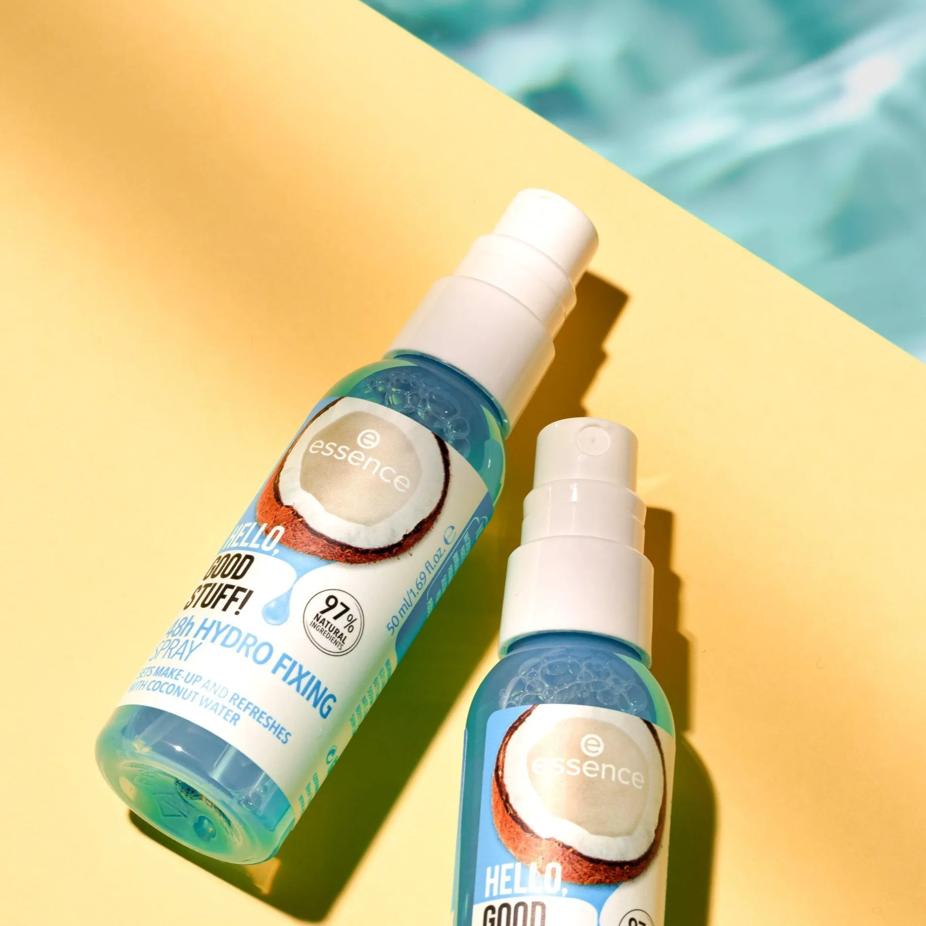 Primer En Fixing Sprays^essence HELLO, GOOD STUFF! 48h HYDRO FIXING SPRAY