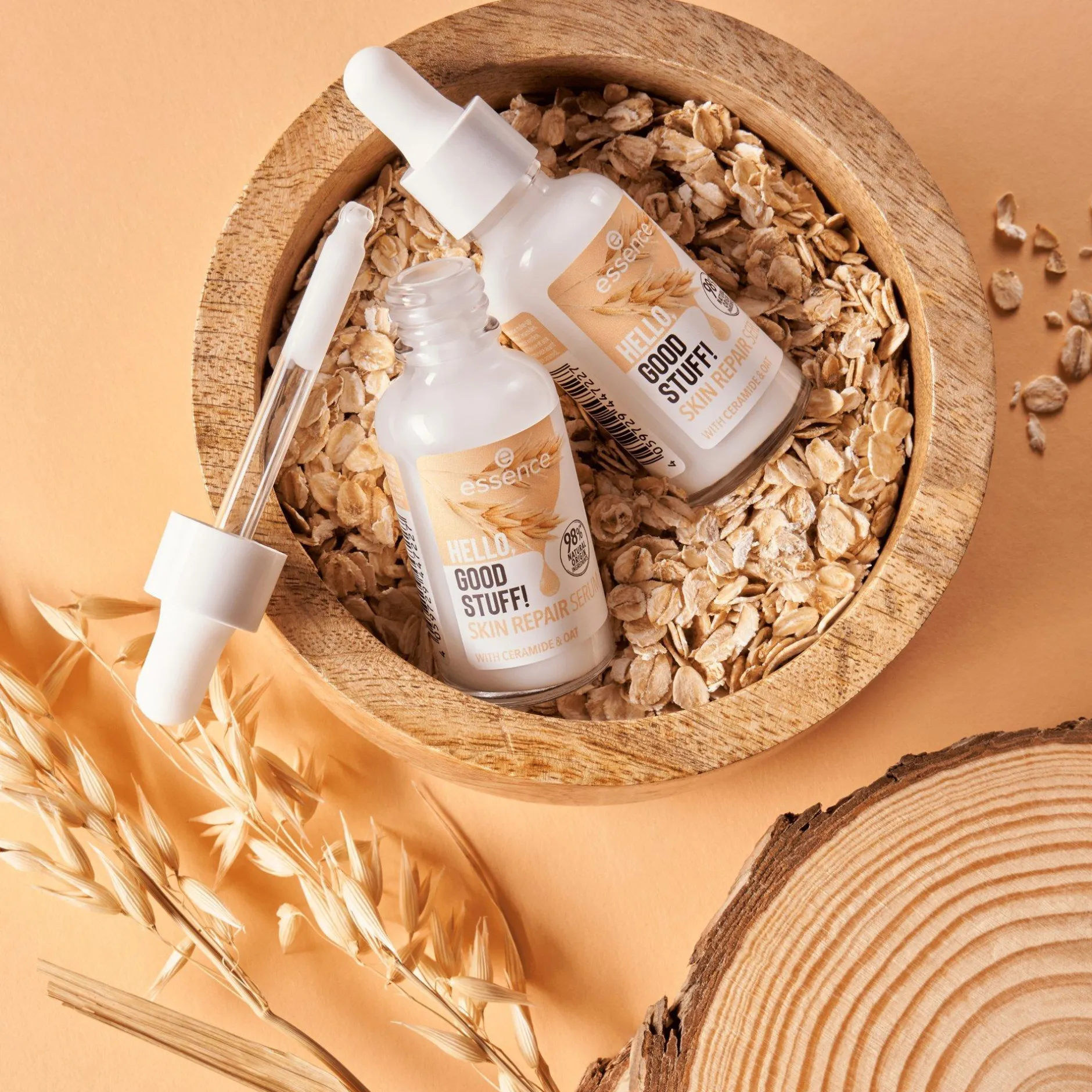 Gezichtsverzorging^essence HELLO, GOOD STUFF! HUIDHERSTELLEND SERUM