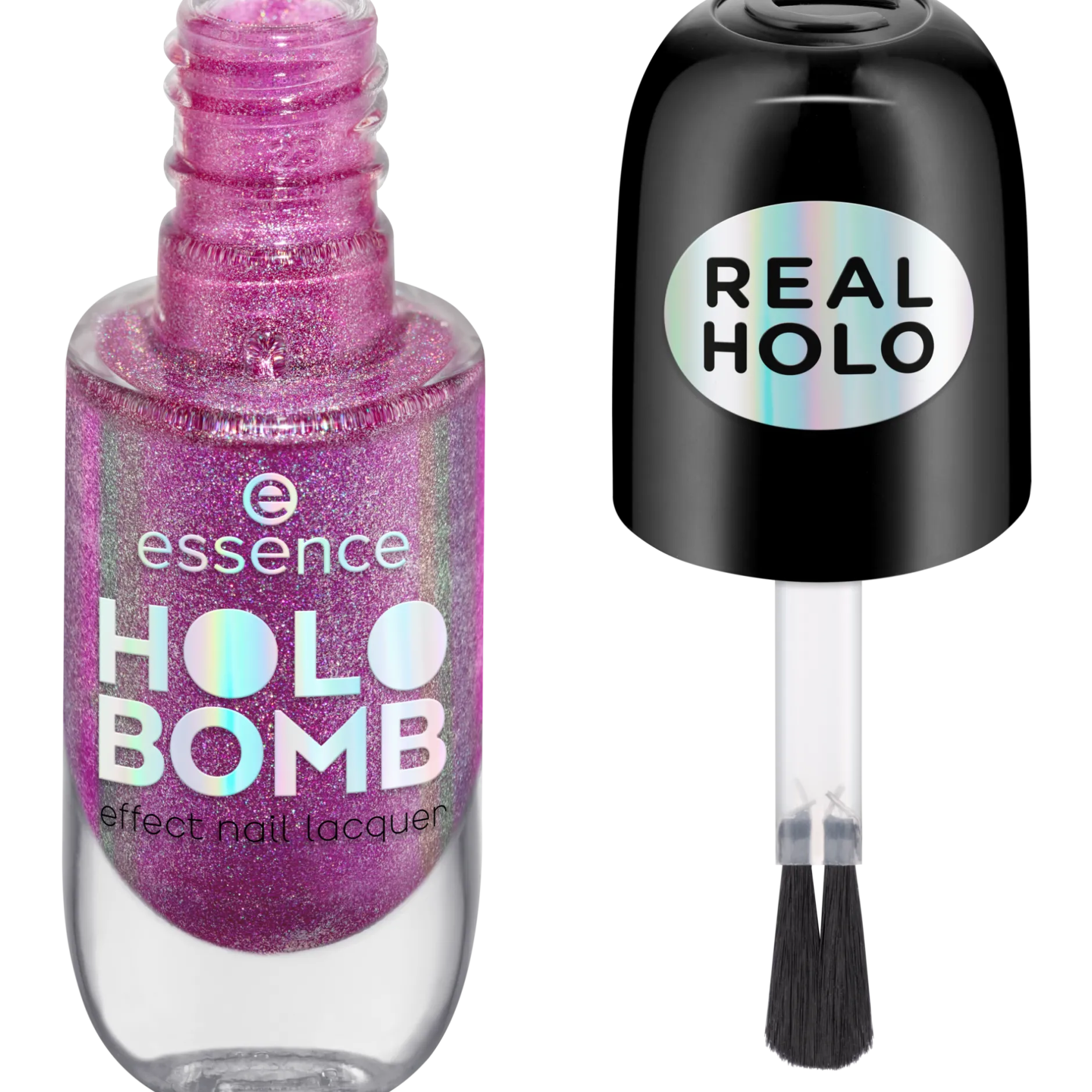 Nagellak^essence HOLO BOMB effect nagellak 02 - Holo Moly