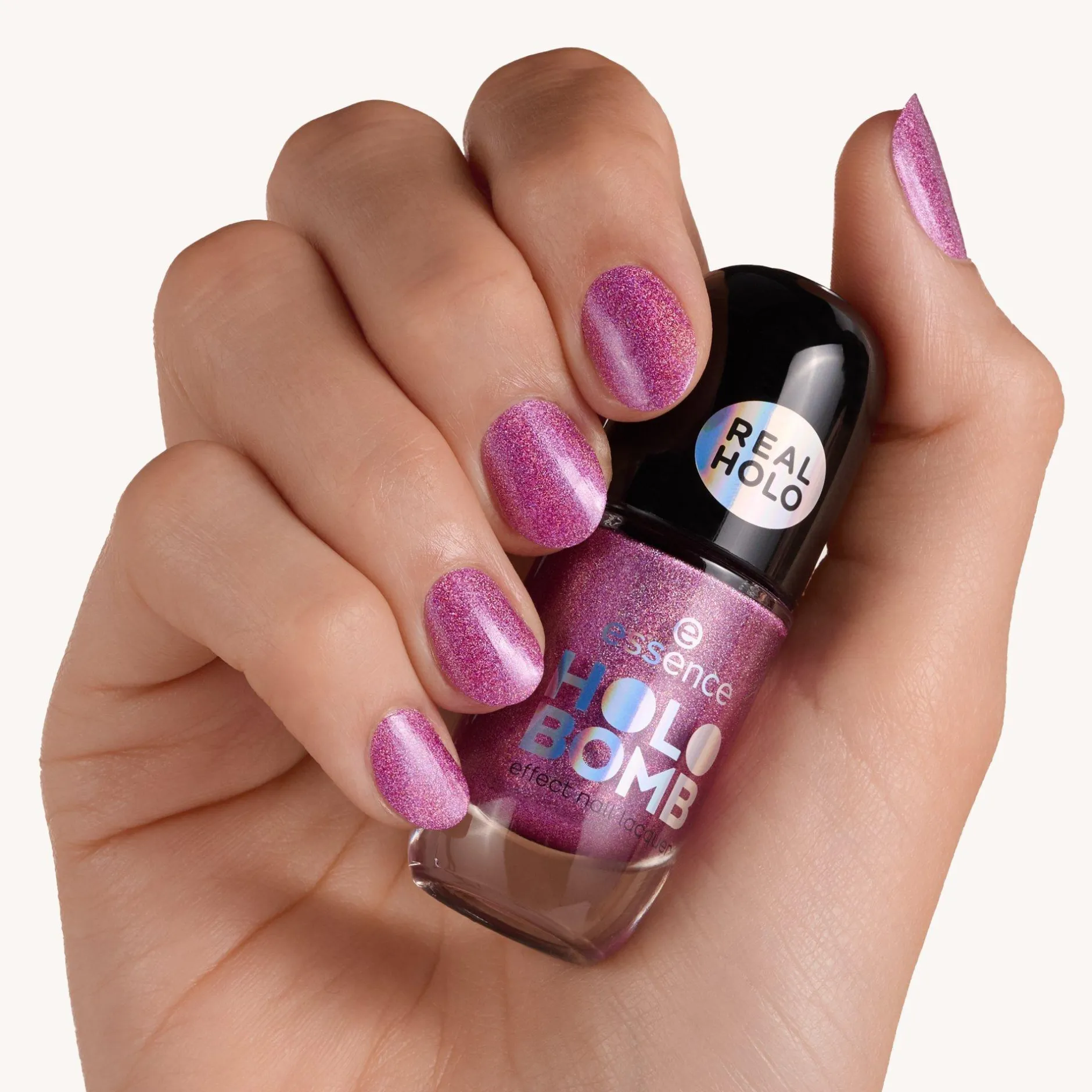 Nagellak^essence HOLO BOMB effect nagellak 02 - Holo Moly