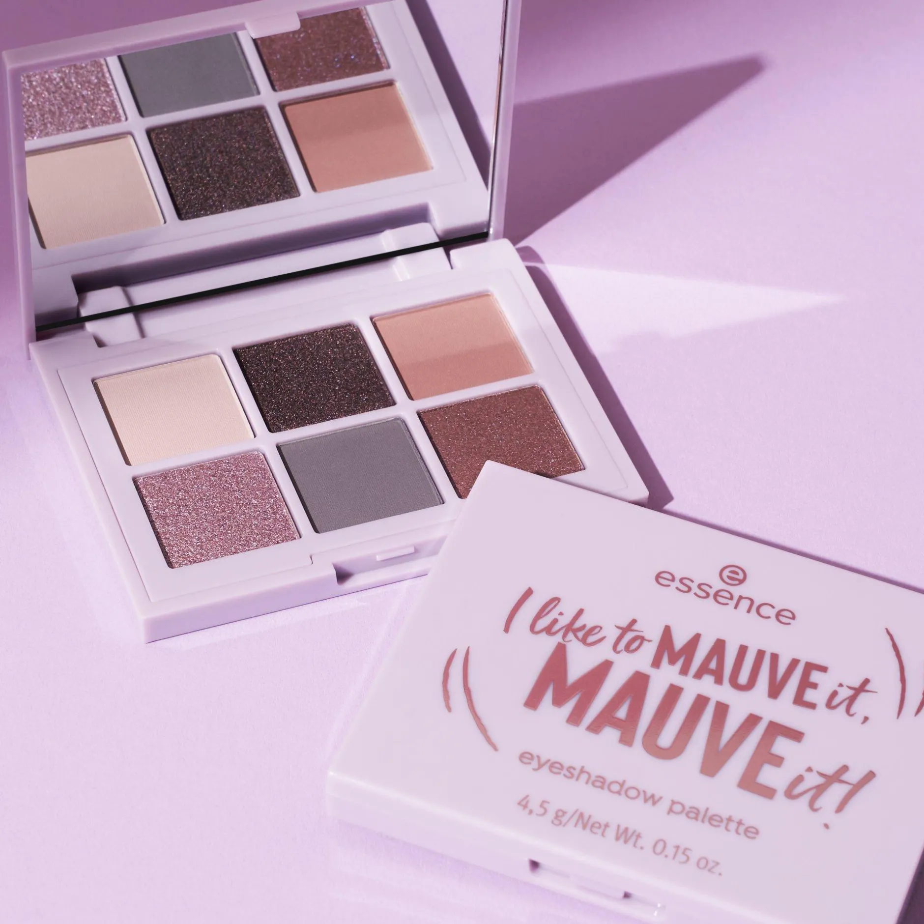 Oogschaduw^essence I like to MAUVE it, MAUVE it! oogschaduwpalet -