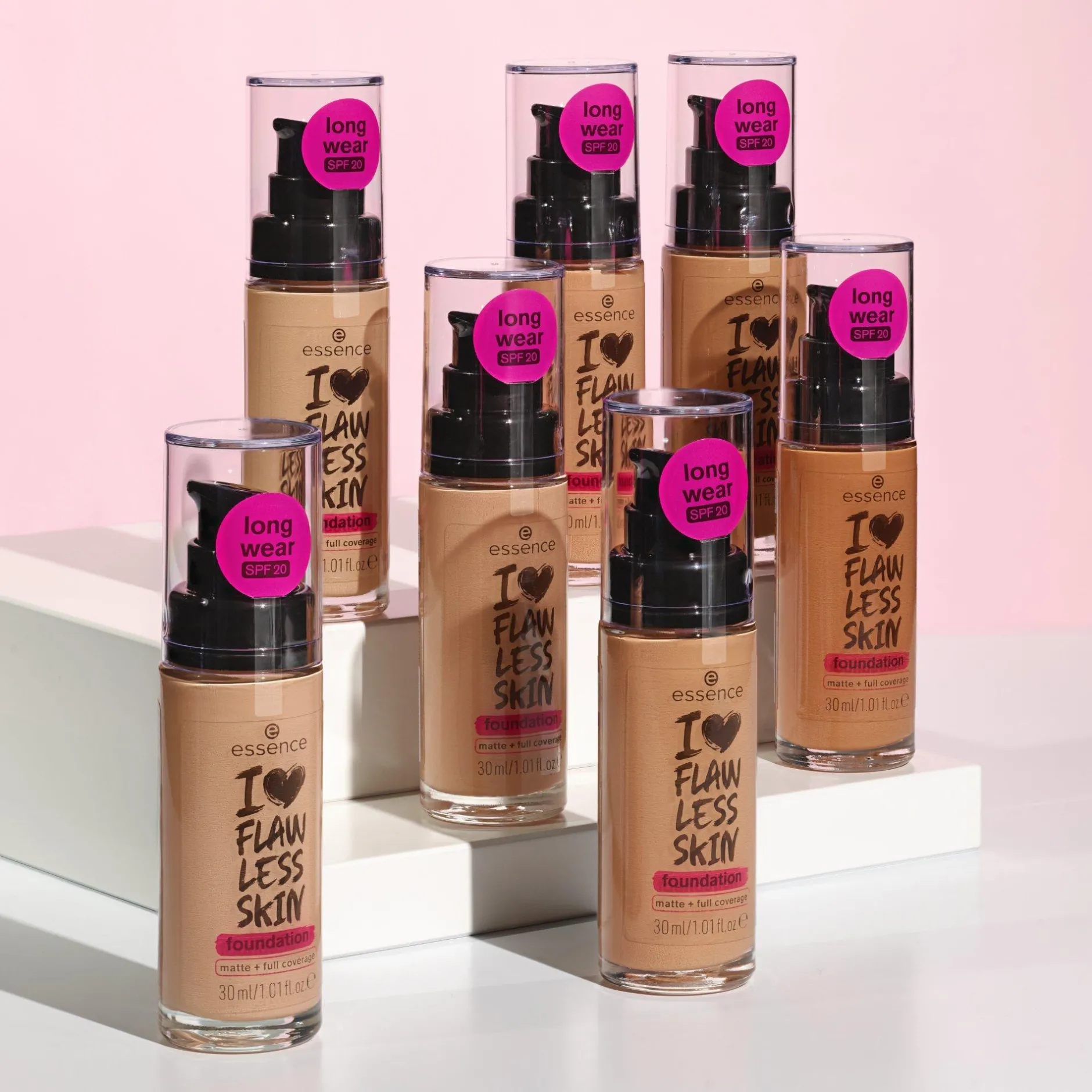 Foundation^essence I LOVE FLAWLESS SKIN foundation 90 - Dark Sand
