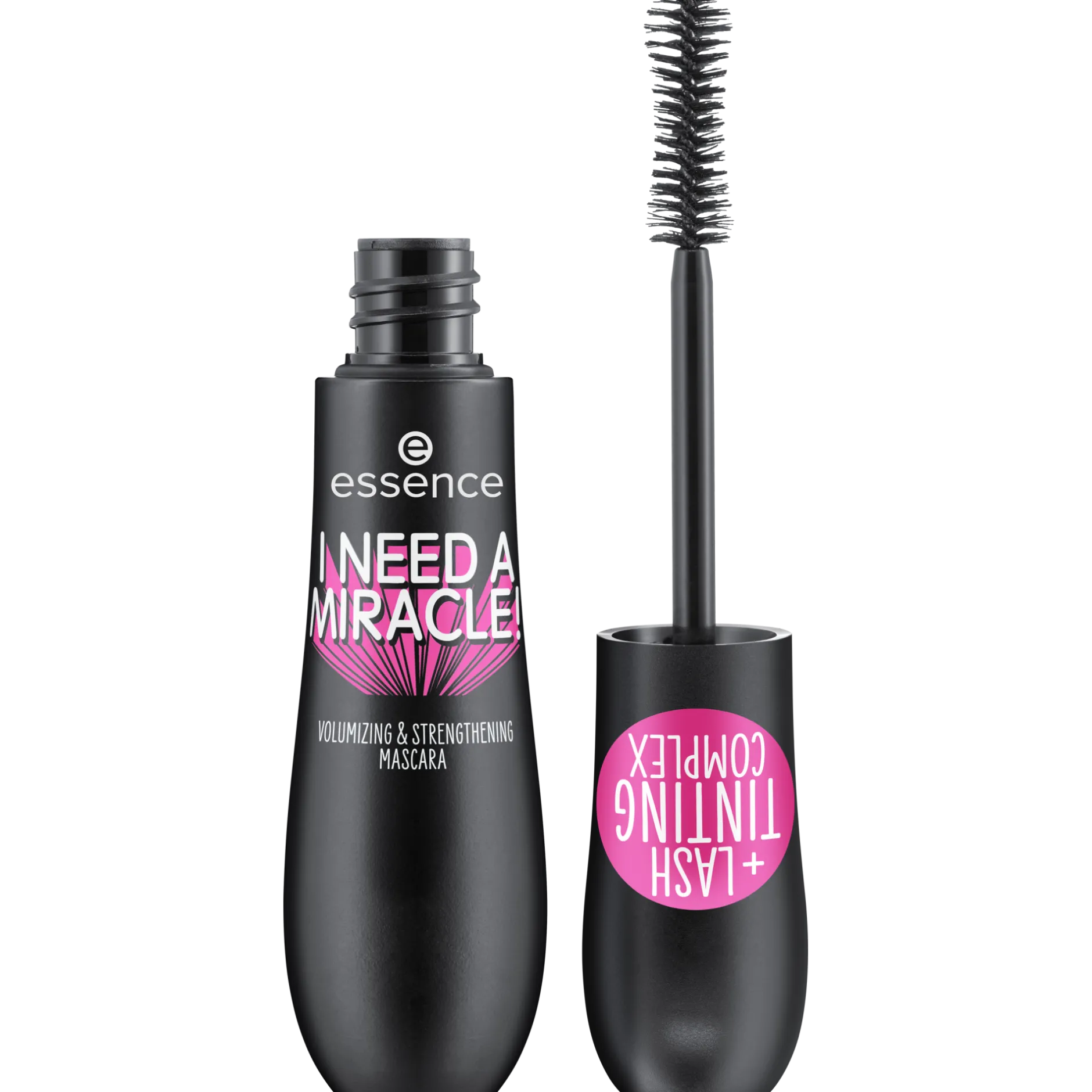 Mascara^essence I NEED A MIRACLE! Volumegevende & versterkende mascara
