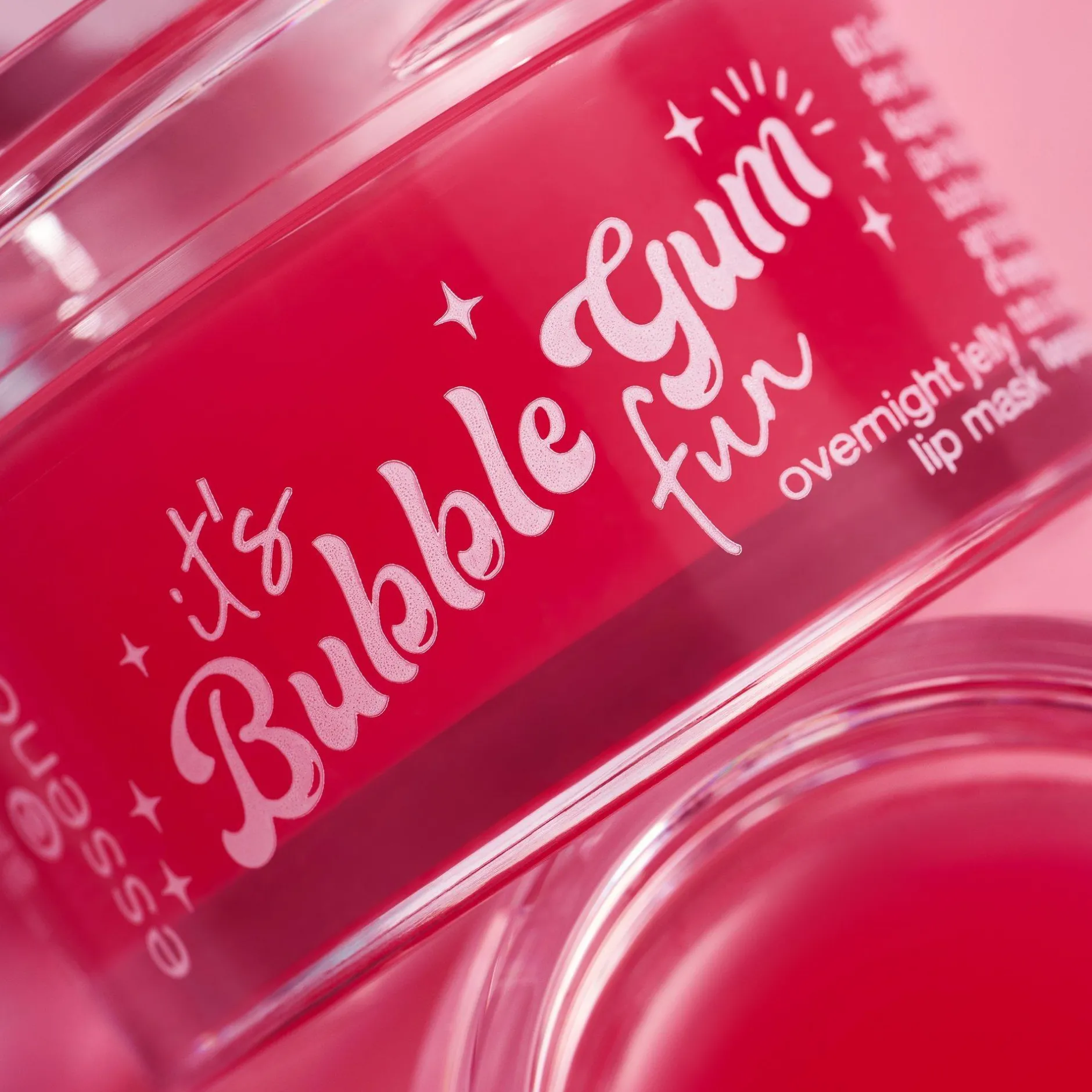 Lipverzorging^essence it’s Bubble Gum fun jelly lipmasker voor ‘s nachts