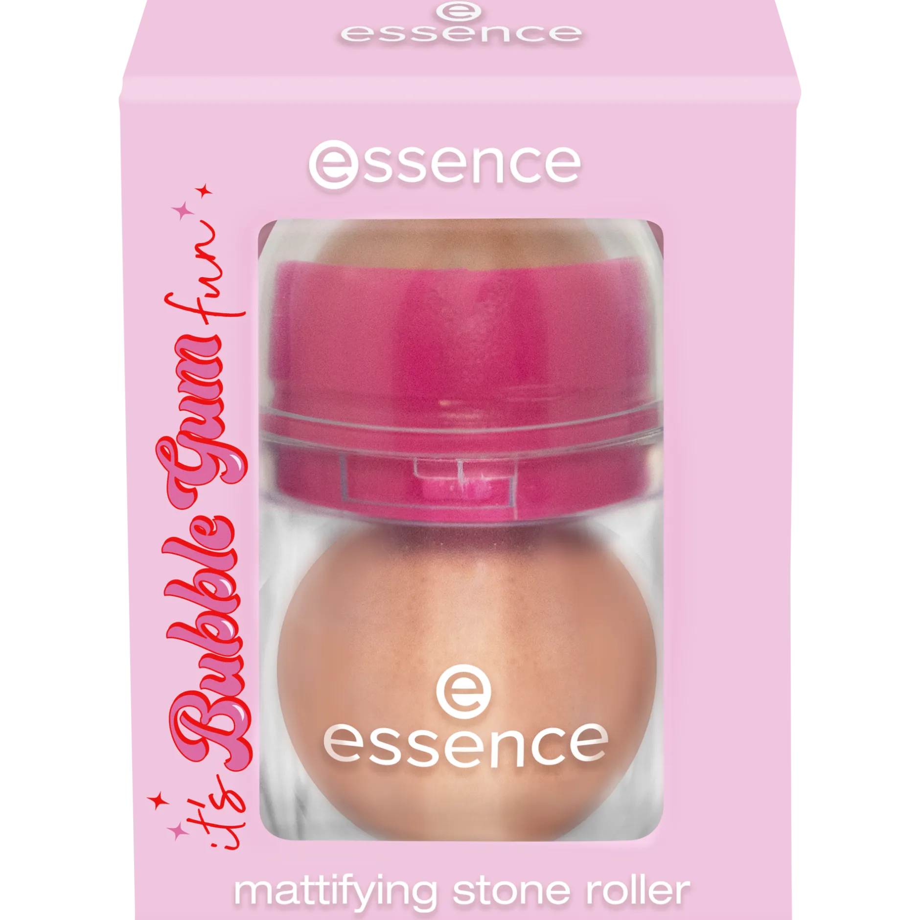 Accessoires^essence it’s Bubble Gum fun matterende stenen roller