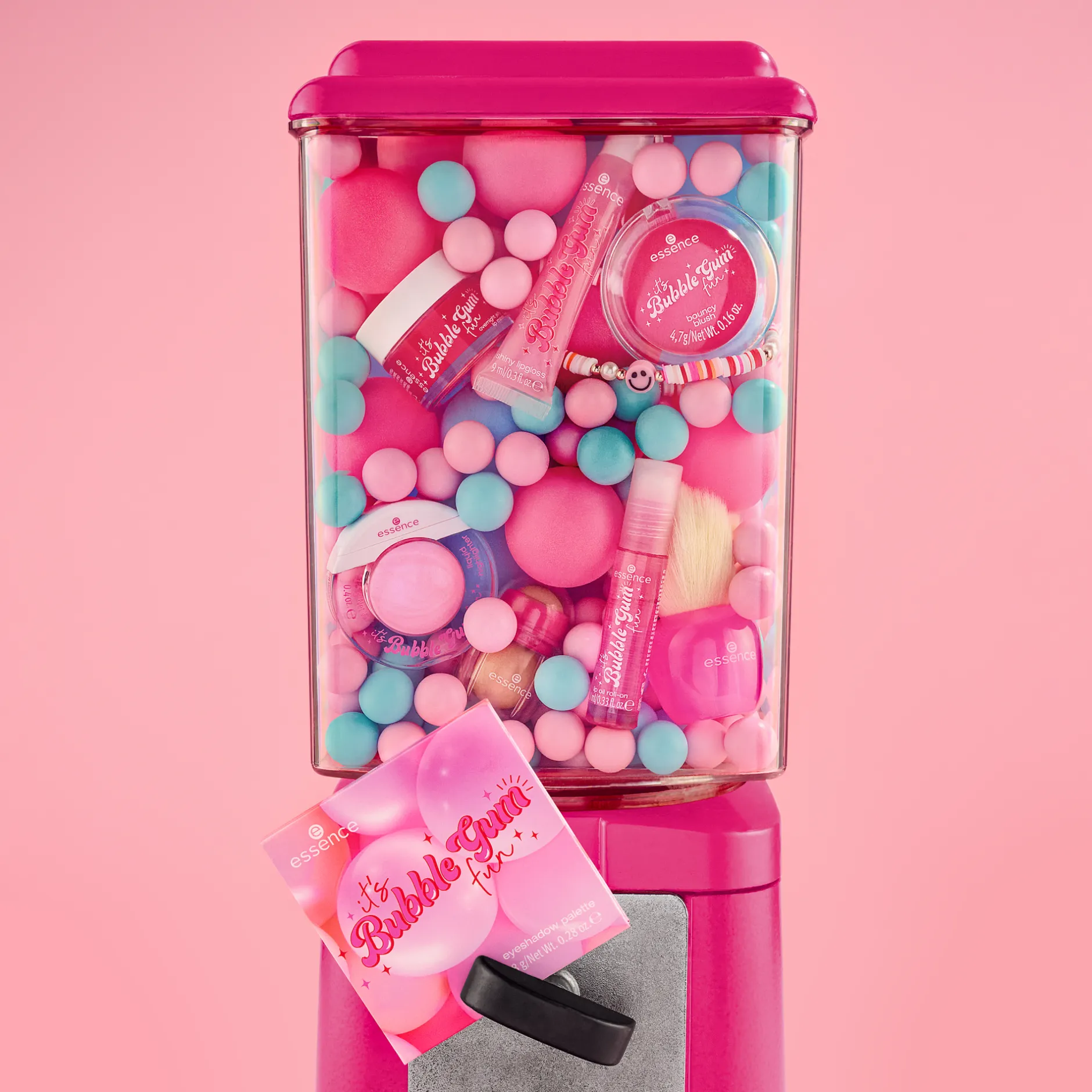 Accessoires^essence it’s Bubble Gum fun matterende stenen roller