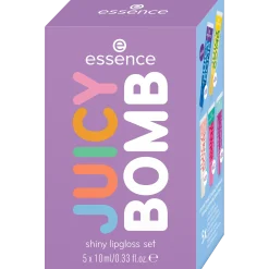 Lipgloss^essence JUICY BOMB glanzende lipgloss set