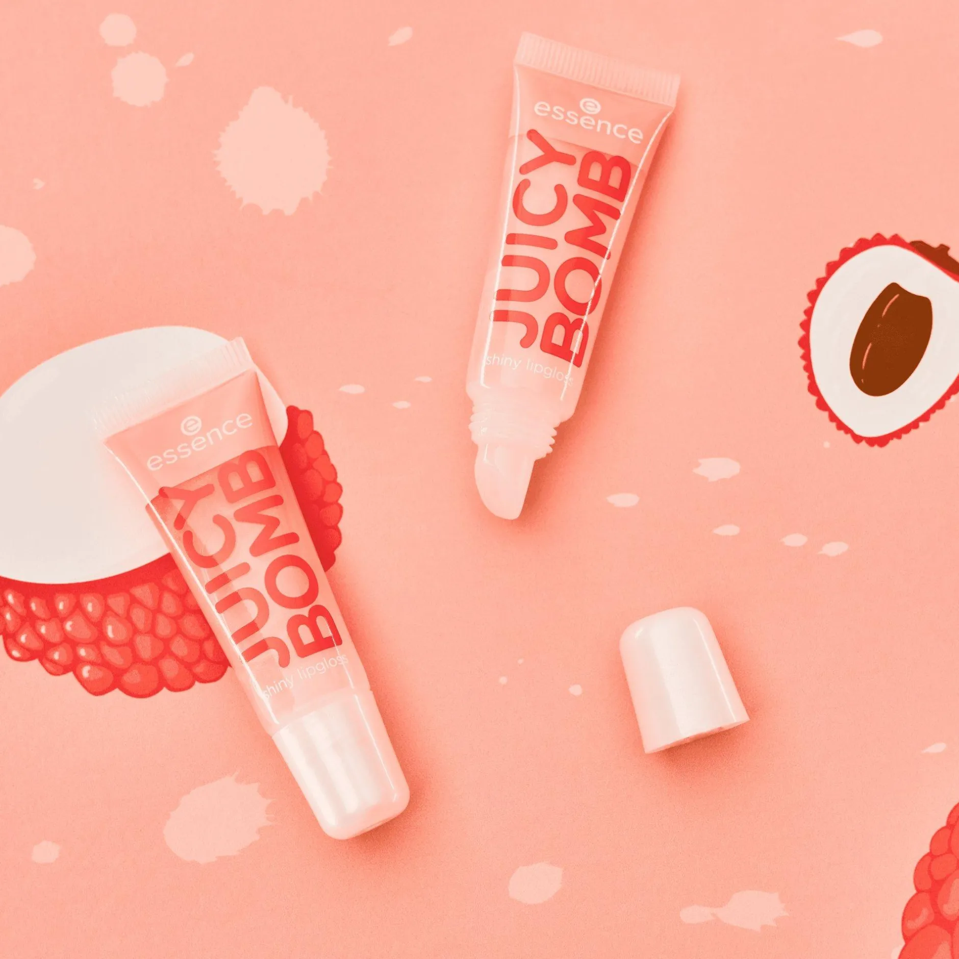 Lipgloss^essence JUICY BOMB glanzende lipgloss set