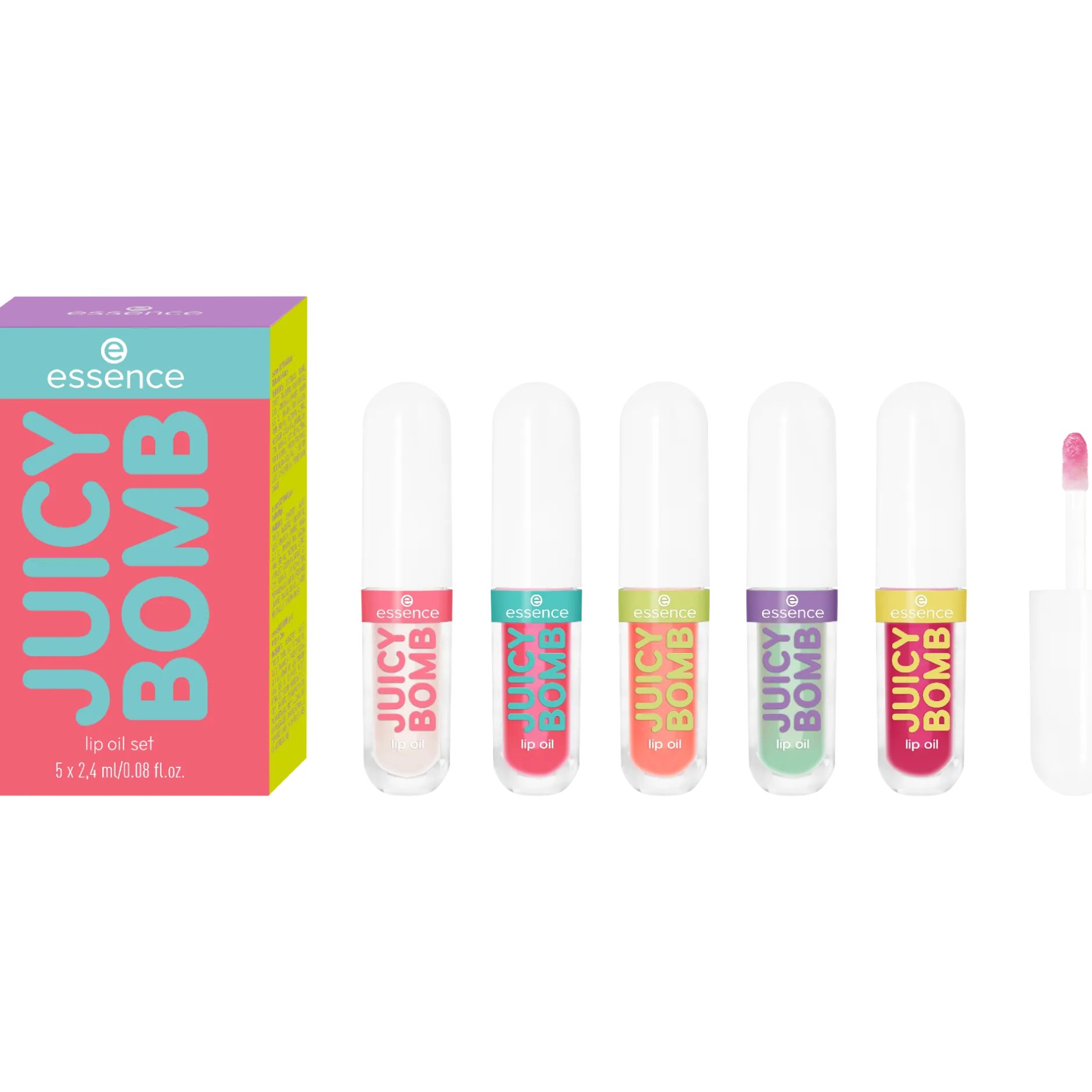 Lipverzorging^essence JUICY BOMB lipolie set