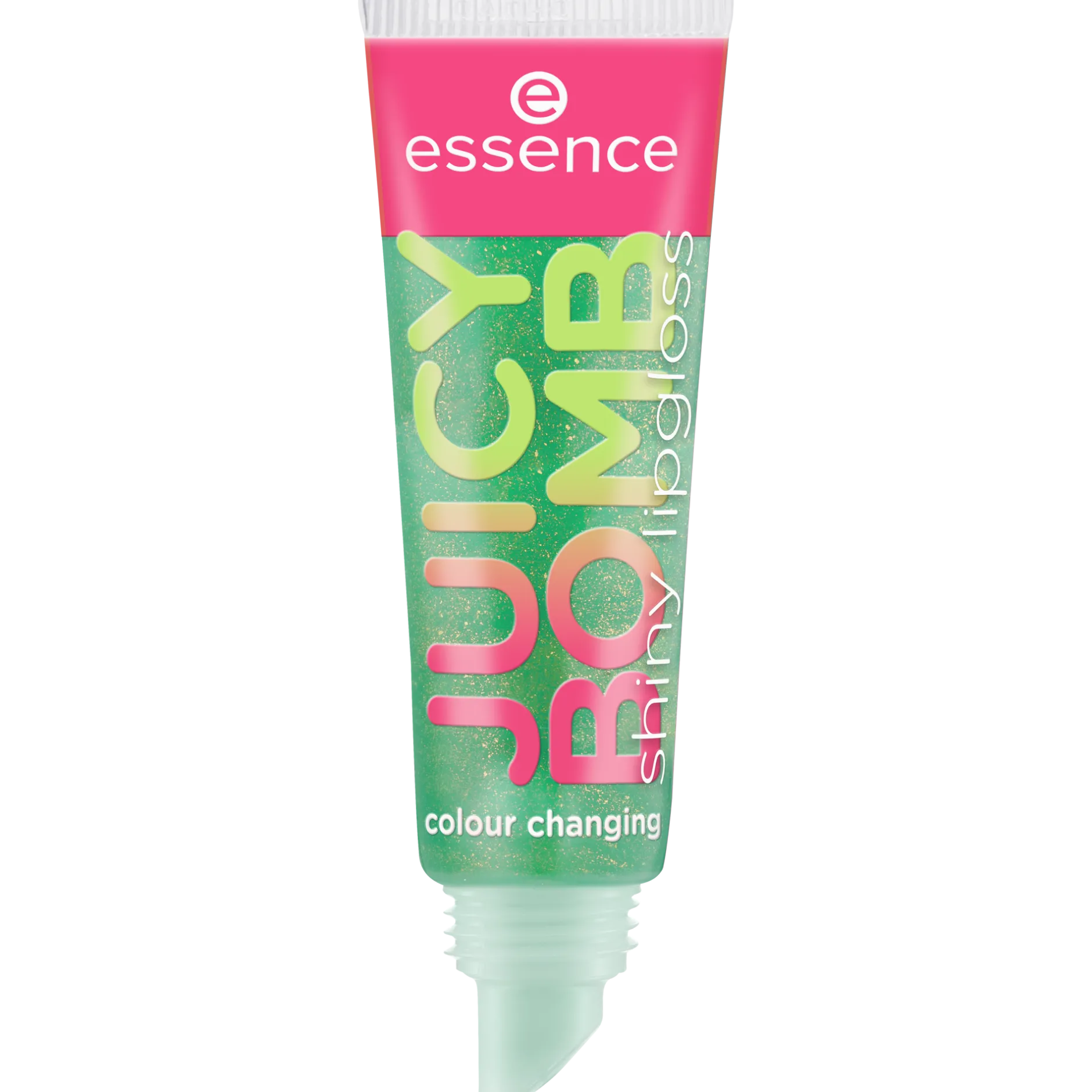 Lipgloss^essence JUICY BOMB shiny lipgloss 107 - Glowy Gummy