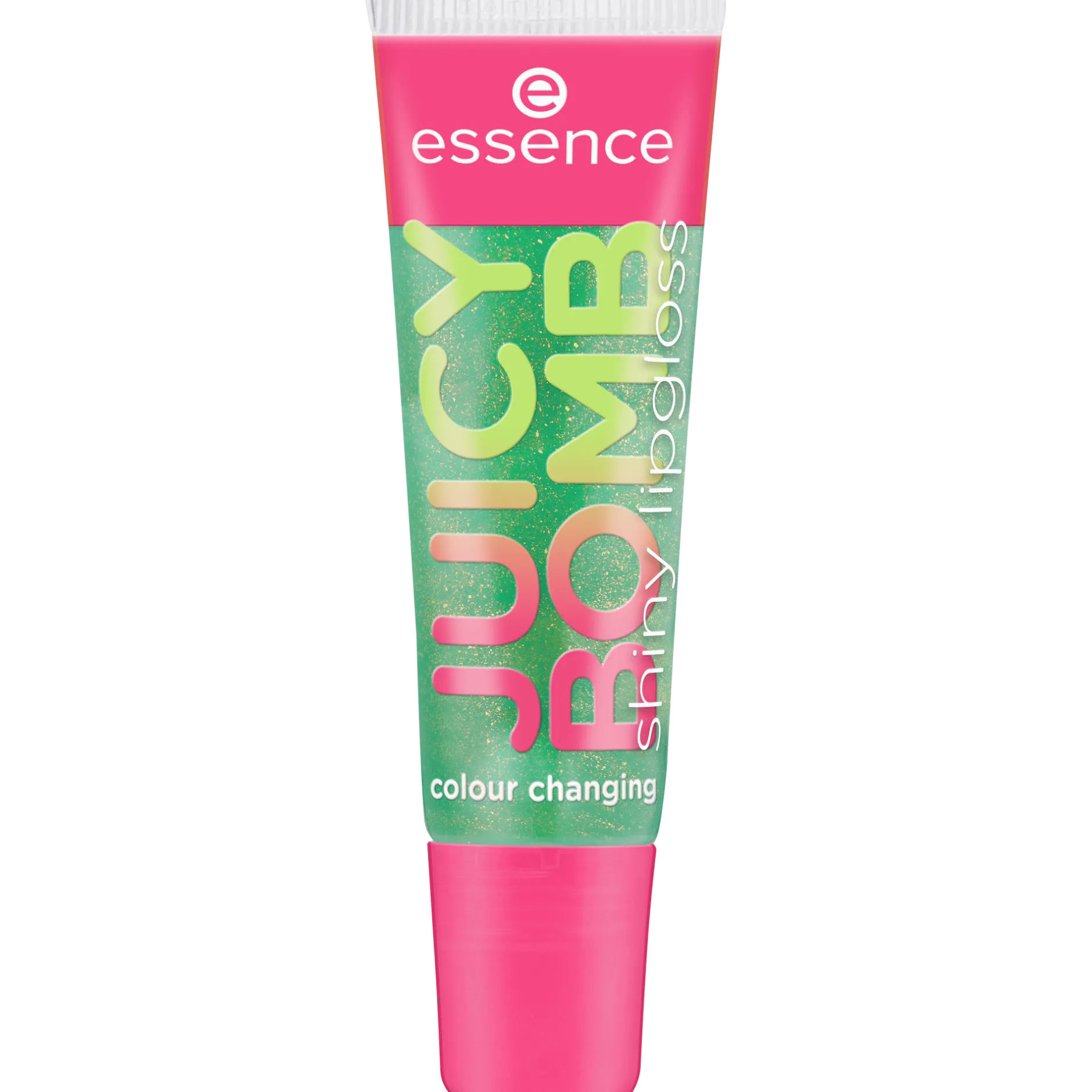 Lipgloss^essence JUICY BOMB shiny lipgloss 107 - Glowy Gummy