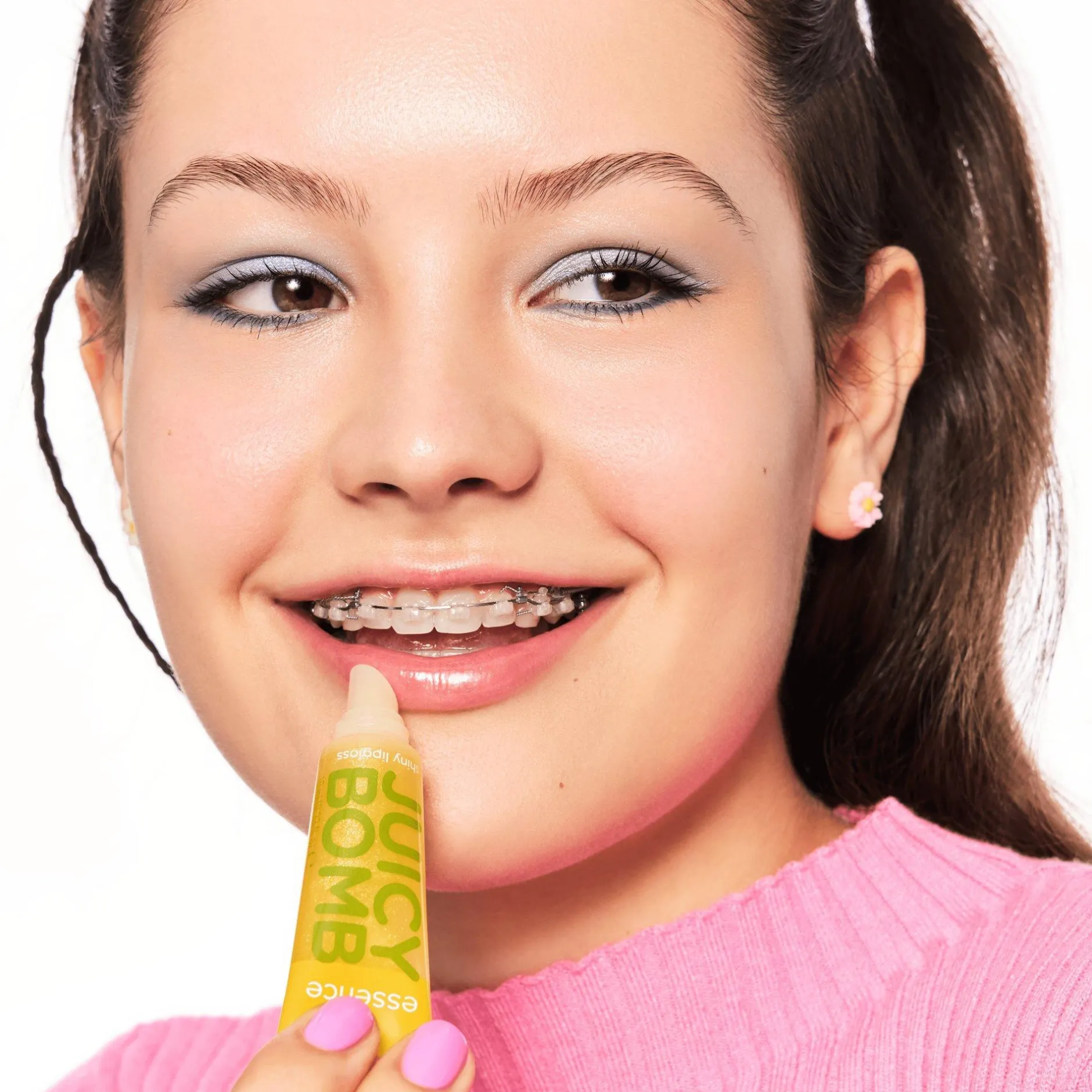 Lipgloss^essence JUICY BOMB shiny lipgloss 106 - Mellow Mango