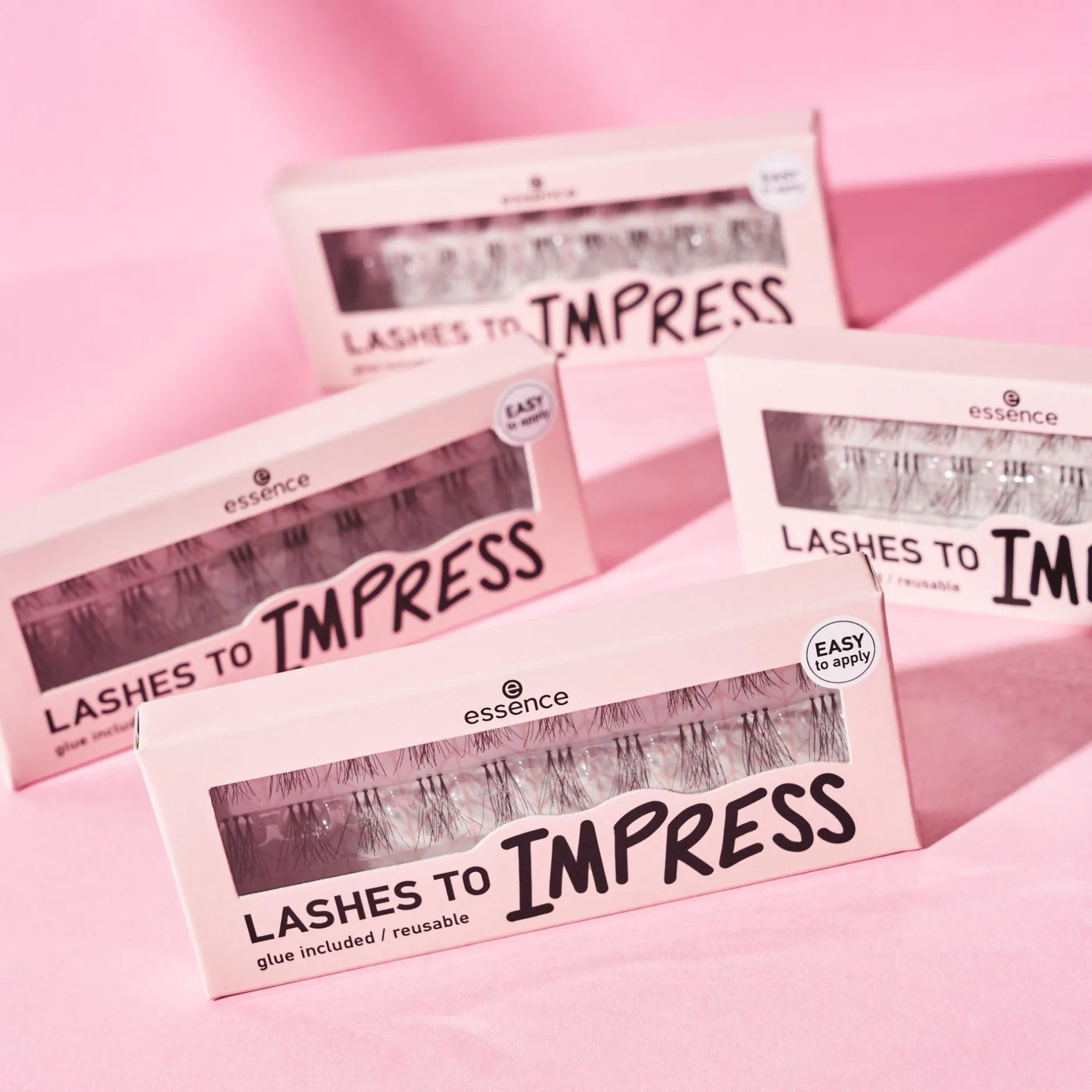 Kunstwimpers^essence LASHES TO IMPRESS 07 - bundled single lashes