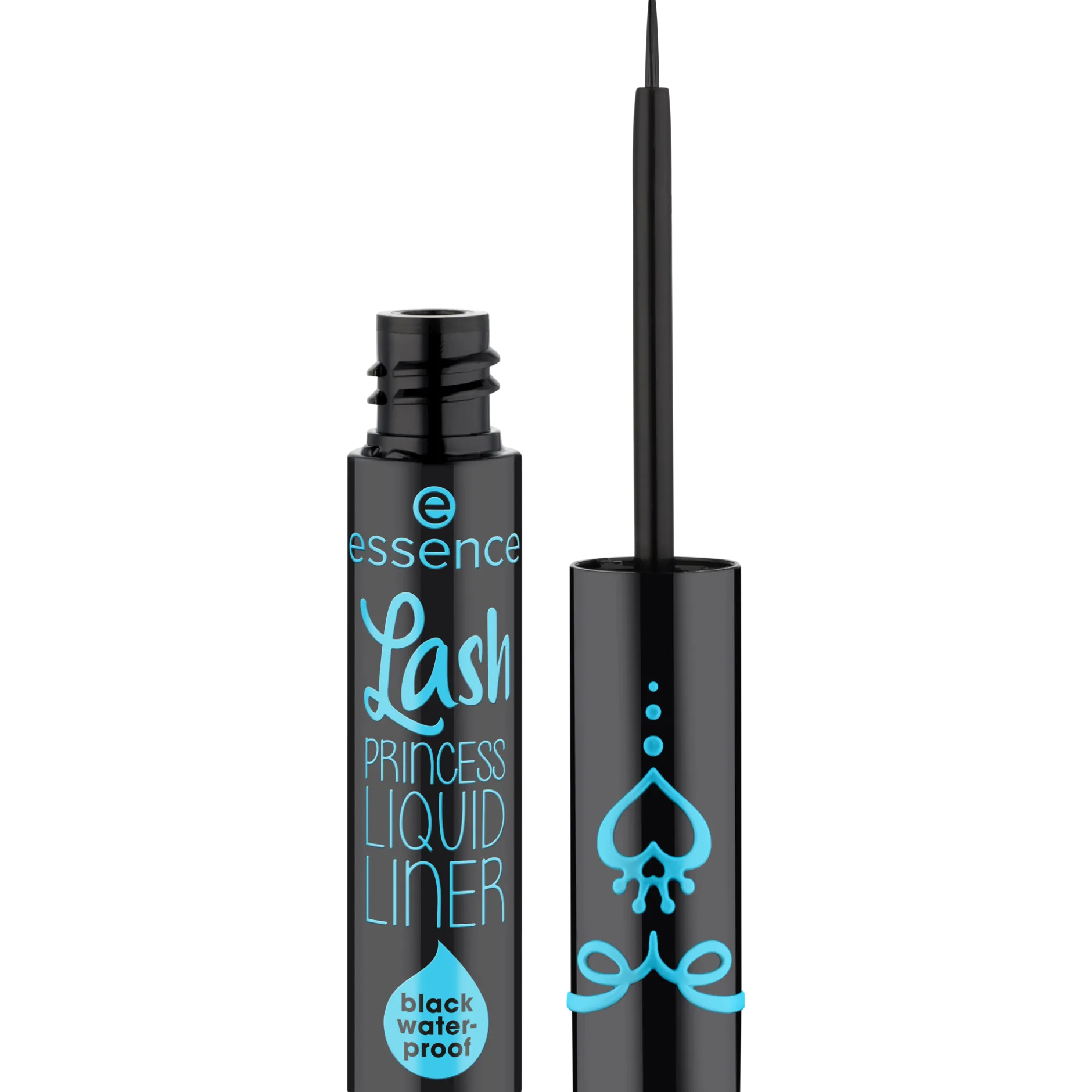 Eyeliner En Oogpotloden^essence Lash PRINCESS LIQUID LINER zwart waterproof -