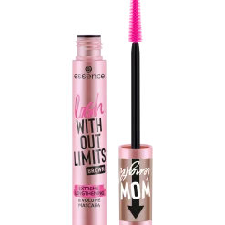 Mascara^essence lash WITHOUT LIMITS BROWN EXTREME LENGTHENING & VOLUME MASCARA