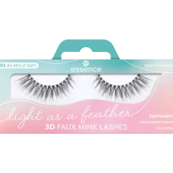 Kunstwimpers^essence Light as a feather 3D faux mink lashes 02 - All about light