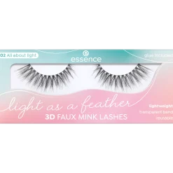 Kunstwimpers^essence Light as a feather 3D faux mink lashes 02 - All about light