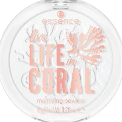 Poeder^essence live LIFE in CORAL matterend poeder