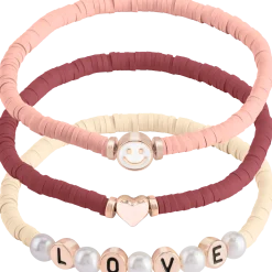Accessoires^essence LOVE IT A CHOCO' LOT! armband trio