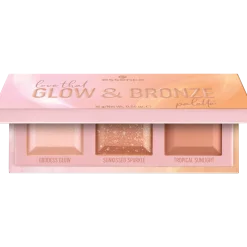 Contouring En Bronzer|Highlighter^essence love that GLOW & BRONZE palette