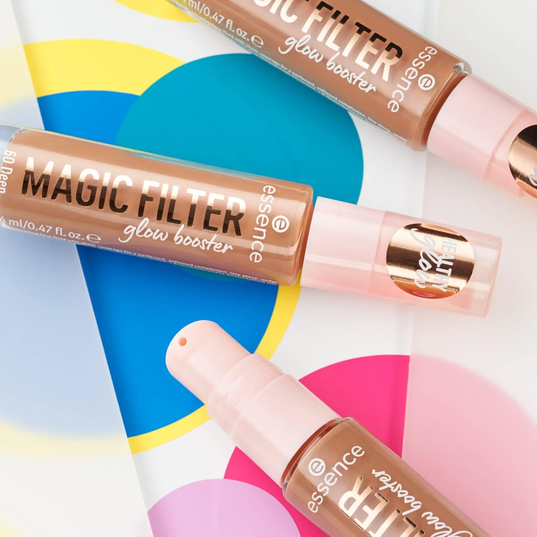 Primer En Fixing Sprays^essence MAGIC FILTER glow booster 60 - Deep