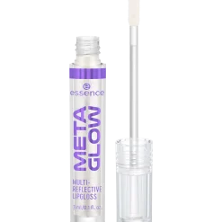 Lipgloss^essence META GLOW MULTI-REFLECTERENDE LIPGLOSS 01 - Cyber Space