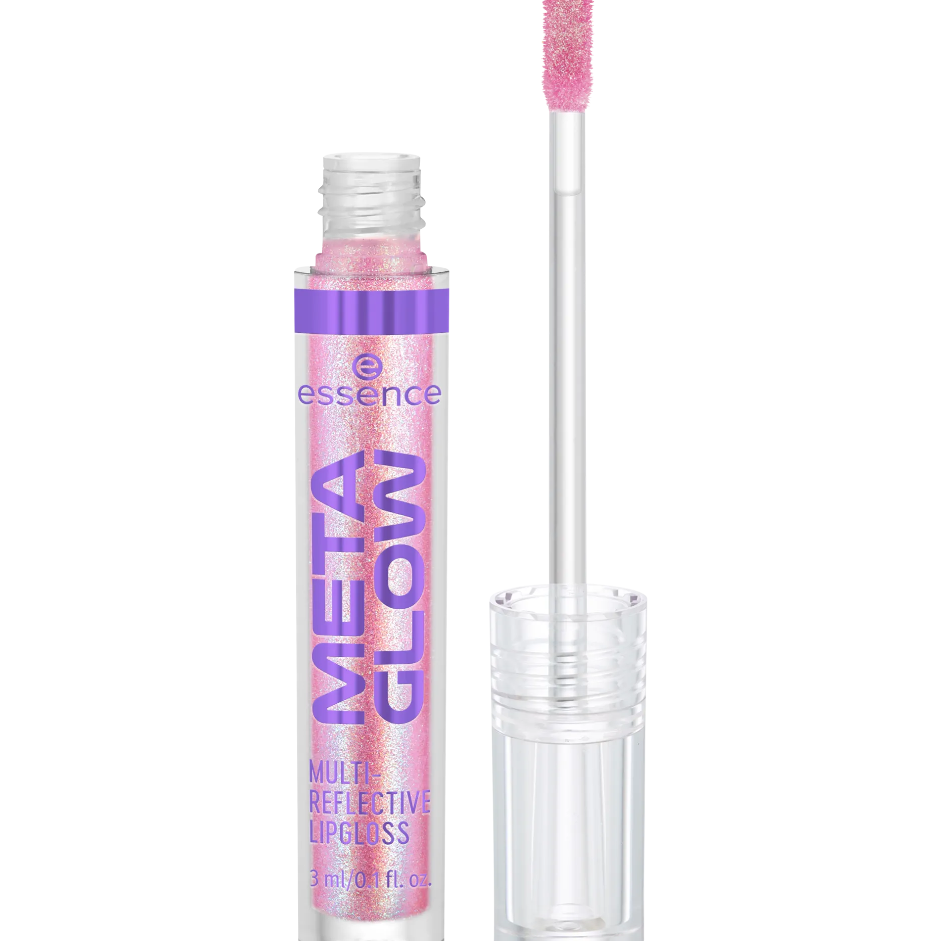 Lipgloss^essence META GLOW MULTI-REFLECTERENDE LIPGLOSS 03 - Pink Vision