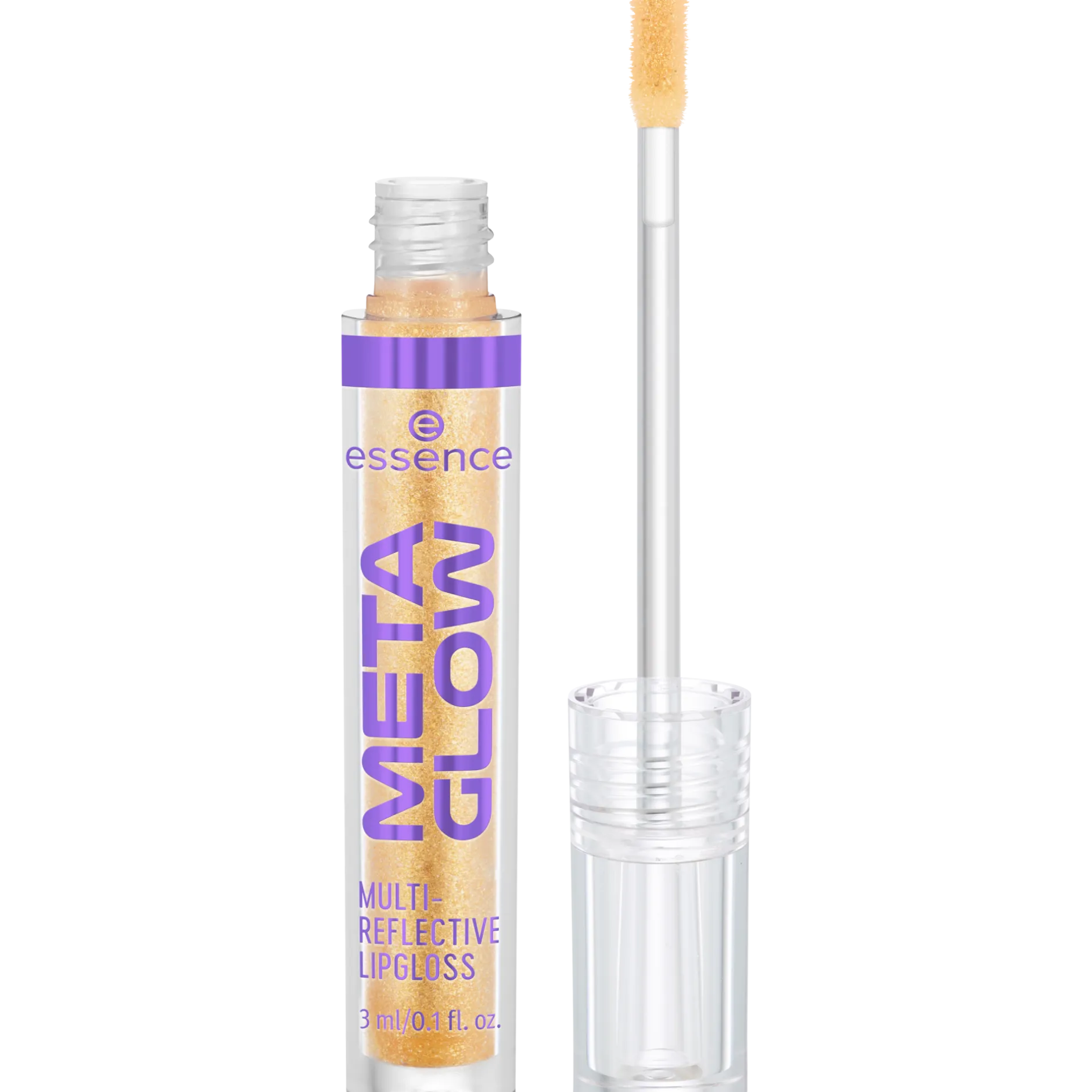 Lipgloss^essence META GLOW MULTI-REFLECTERENDE LIPGLOSS 04 - Golden Future